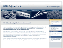 Tablet Screenshot of nieronet.de